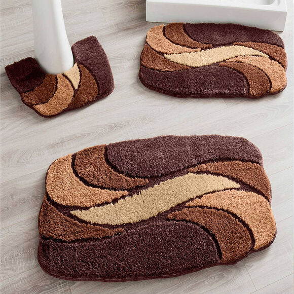 Tapis de bain pétales (marron) Tapis de bain pétales (marron)